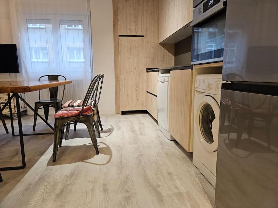 1A108 Amplio Y Moderno Apartamento ヒホン エクステリア 写真